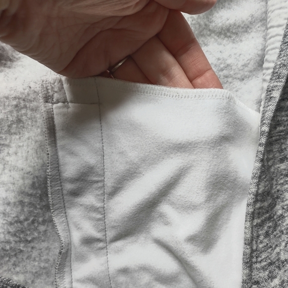 Cabi Heathered Gray Asymmetrical Jacket ,Size Small - Picture 6 of 11